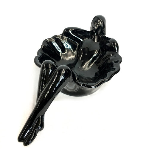Bathing Beauty Soap Dish in Black