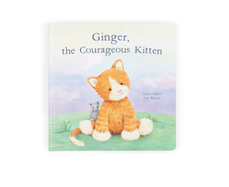 Ginger, the Courageous Kitten Book
