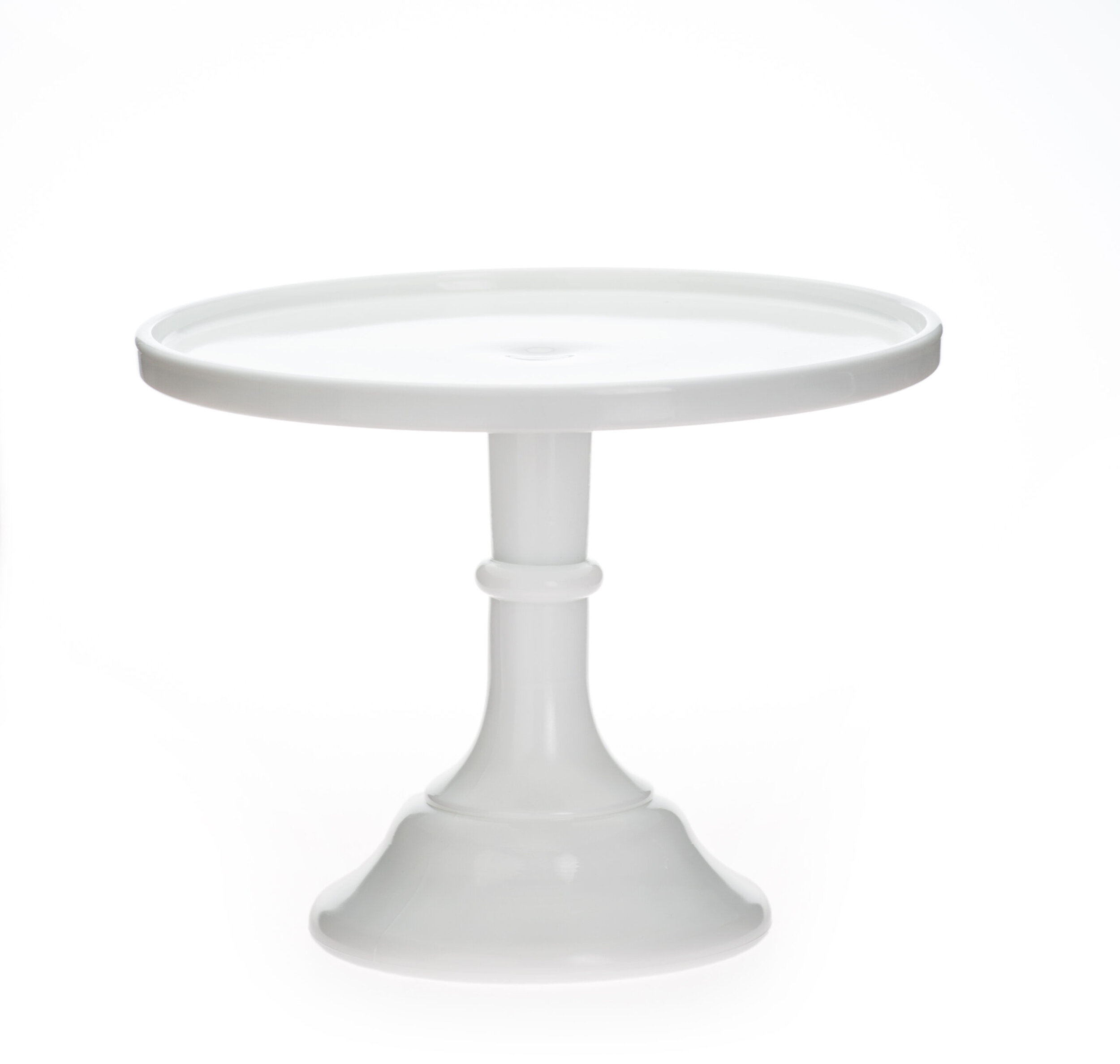 Cake Stand in White Milk