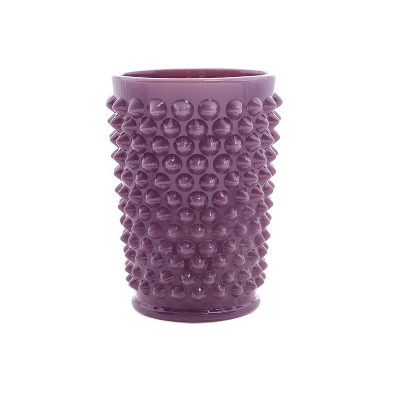 Hobnail Tumblers in Eggplant