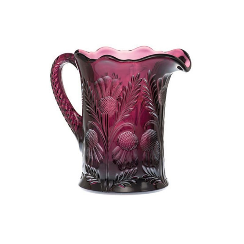 Amethyst Inverted Thistle Pitcher