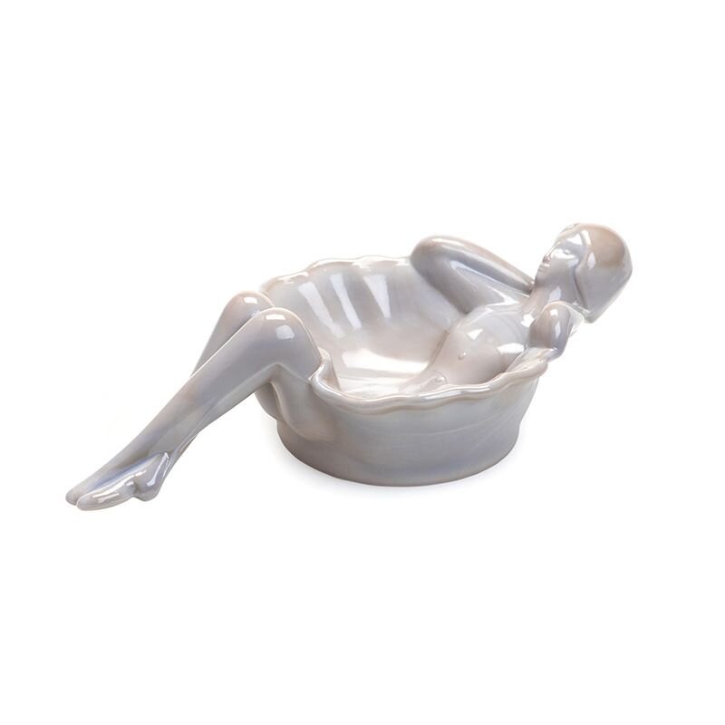 Bathing Beauty Soap Dish in Marble