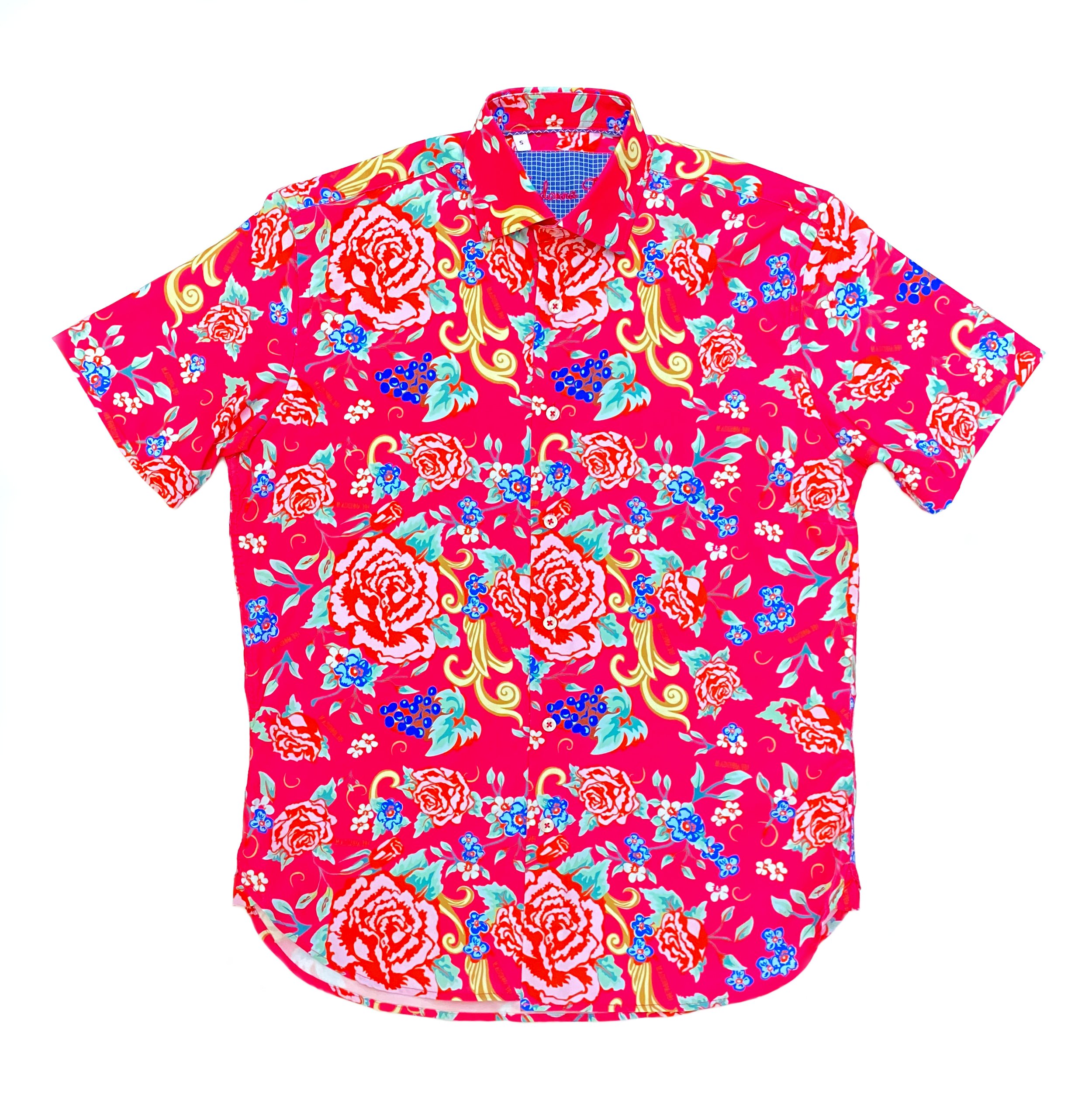 Madonna Inn Men's Carpet Short Sleeve Dress Shirt