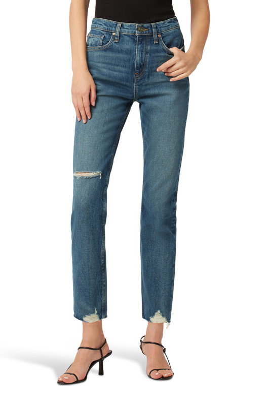 Hudson Holly High Rise Straight Crop Jean