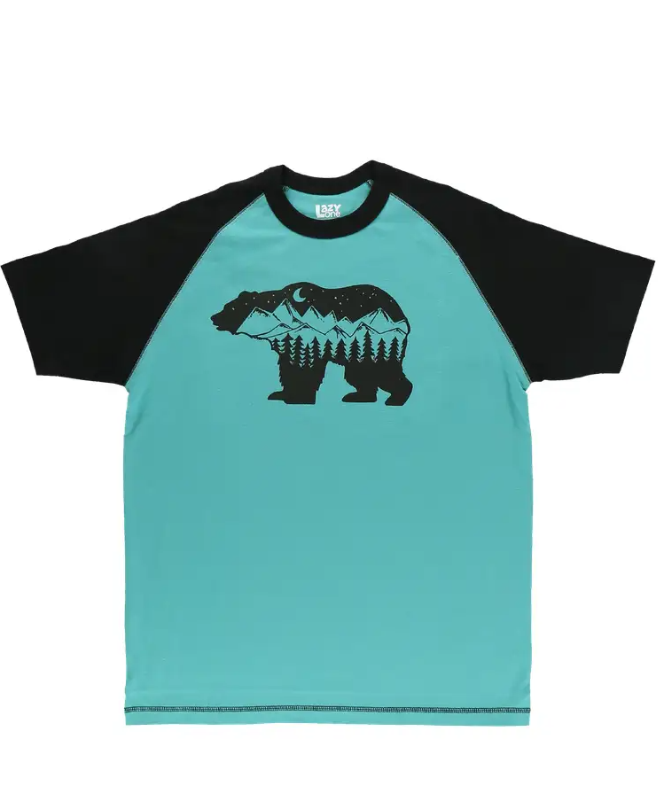 Mountain Bear PJ Tee