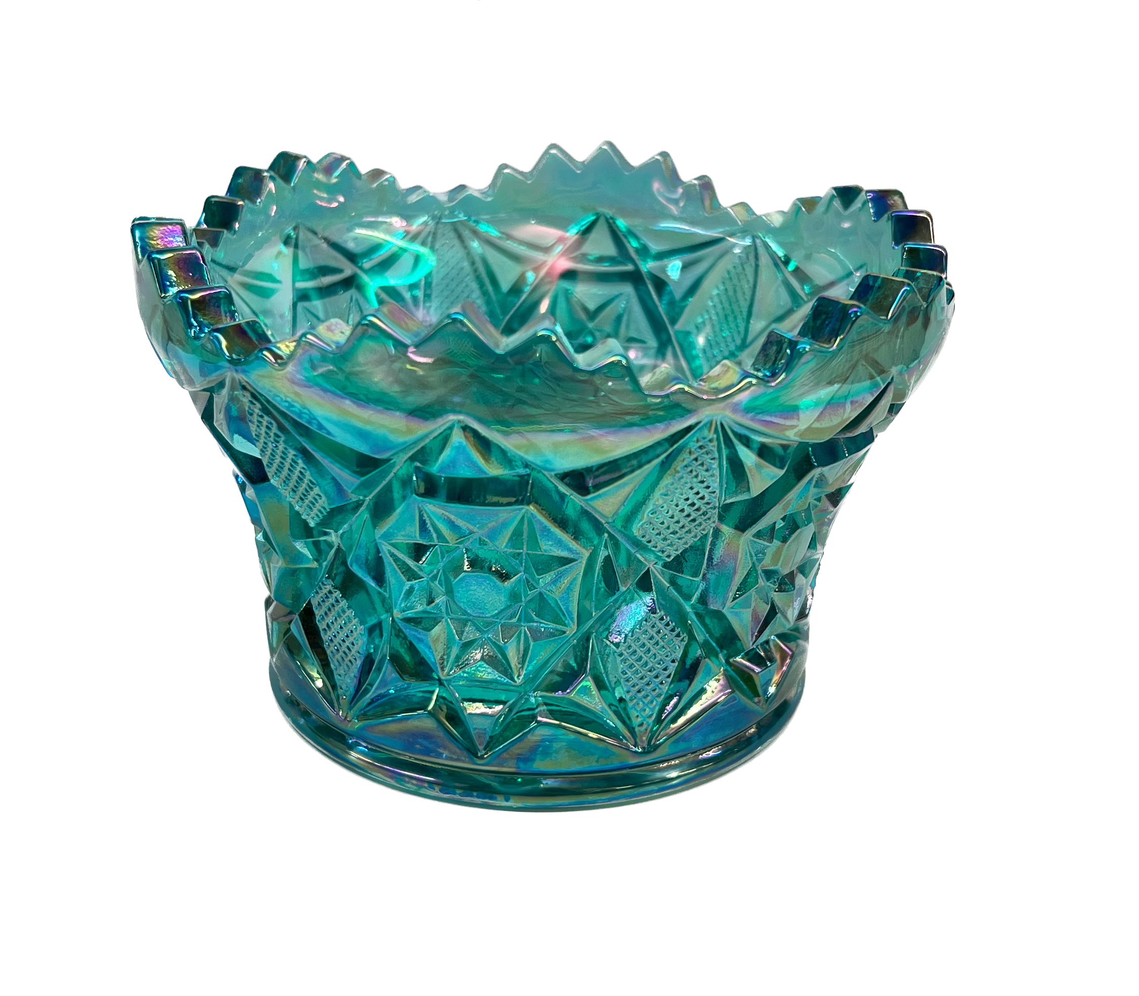 Finger Bowl in Teal Luster