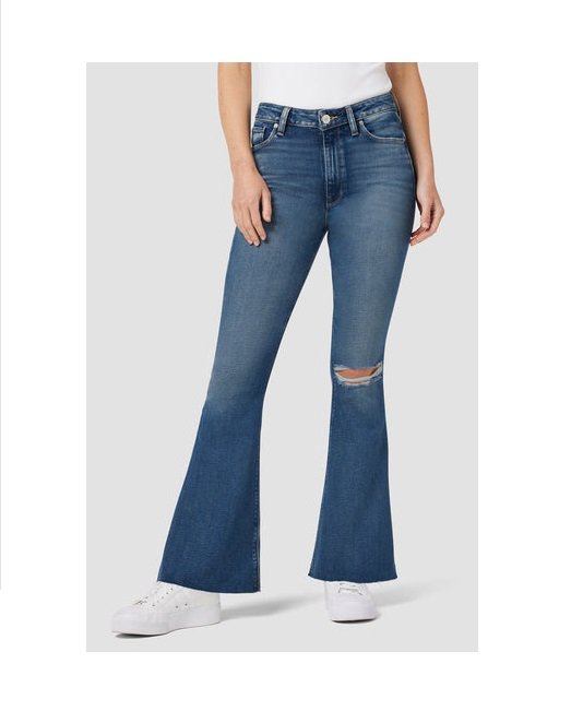 Holly High-Rise Flare Barefoot Jean