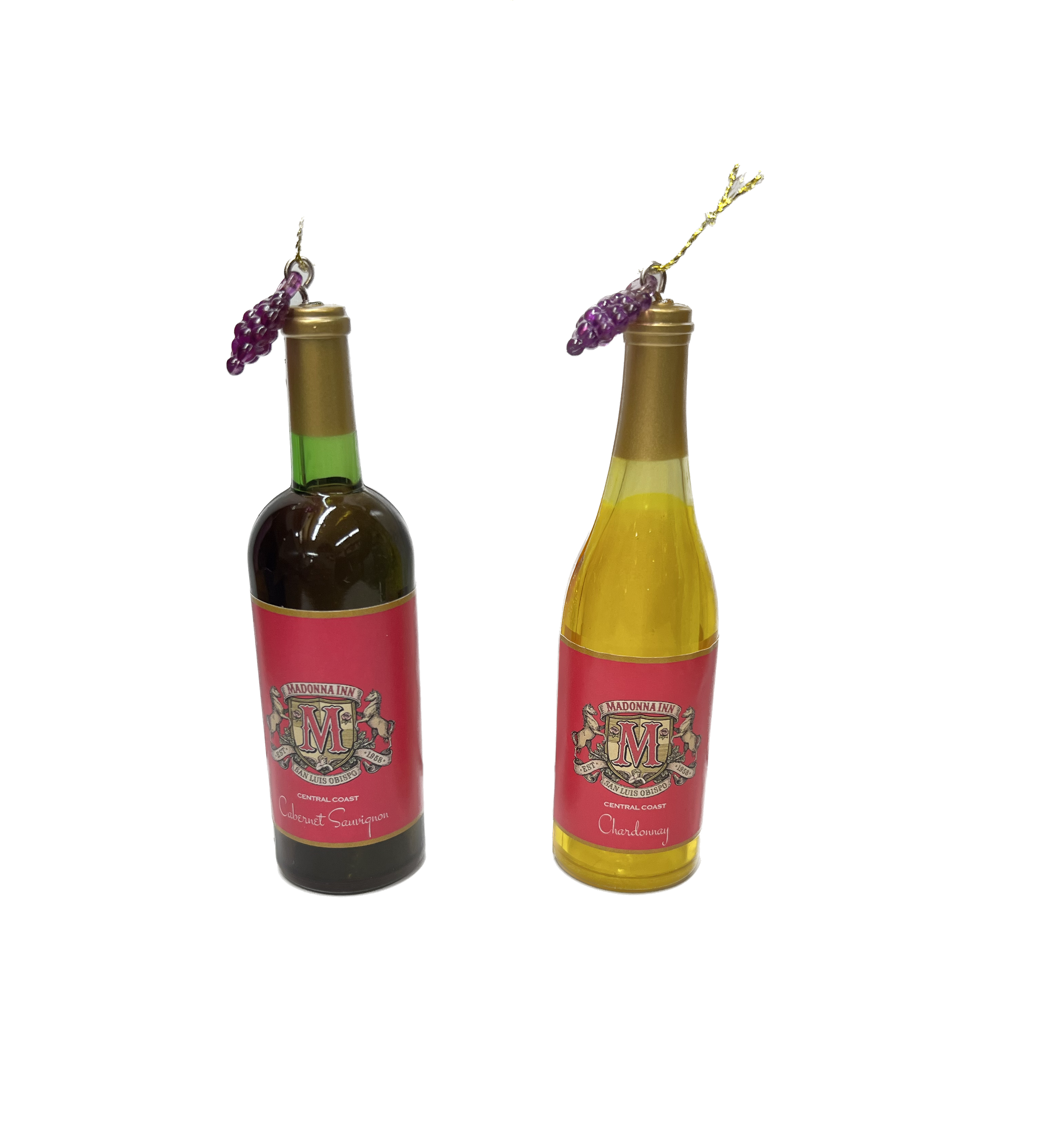 Madonna Inn Wine Bottle Ornament