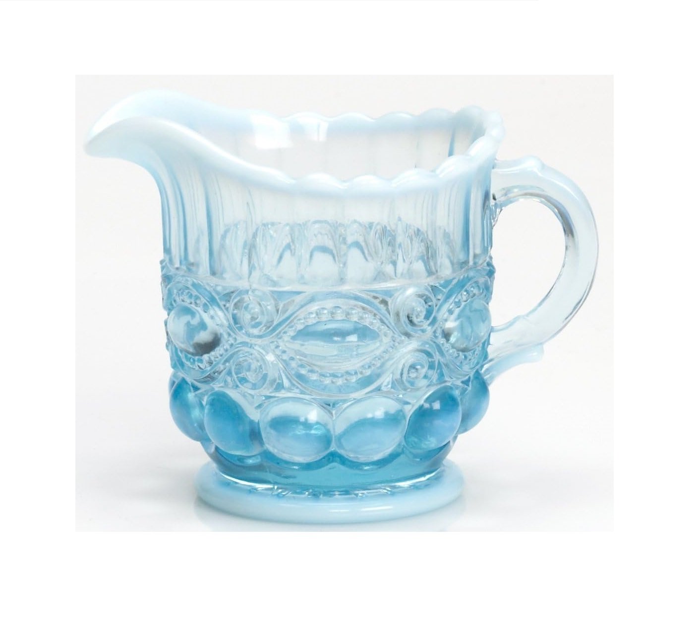 Eye Winker Creamer in Aqua Opal