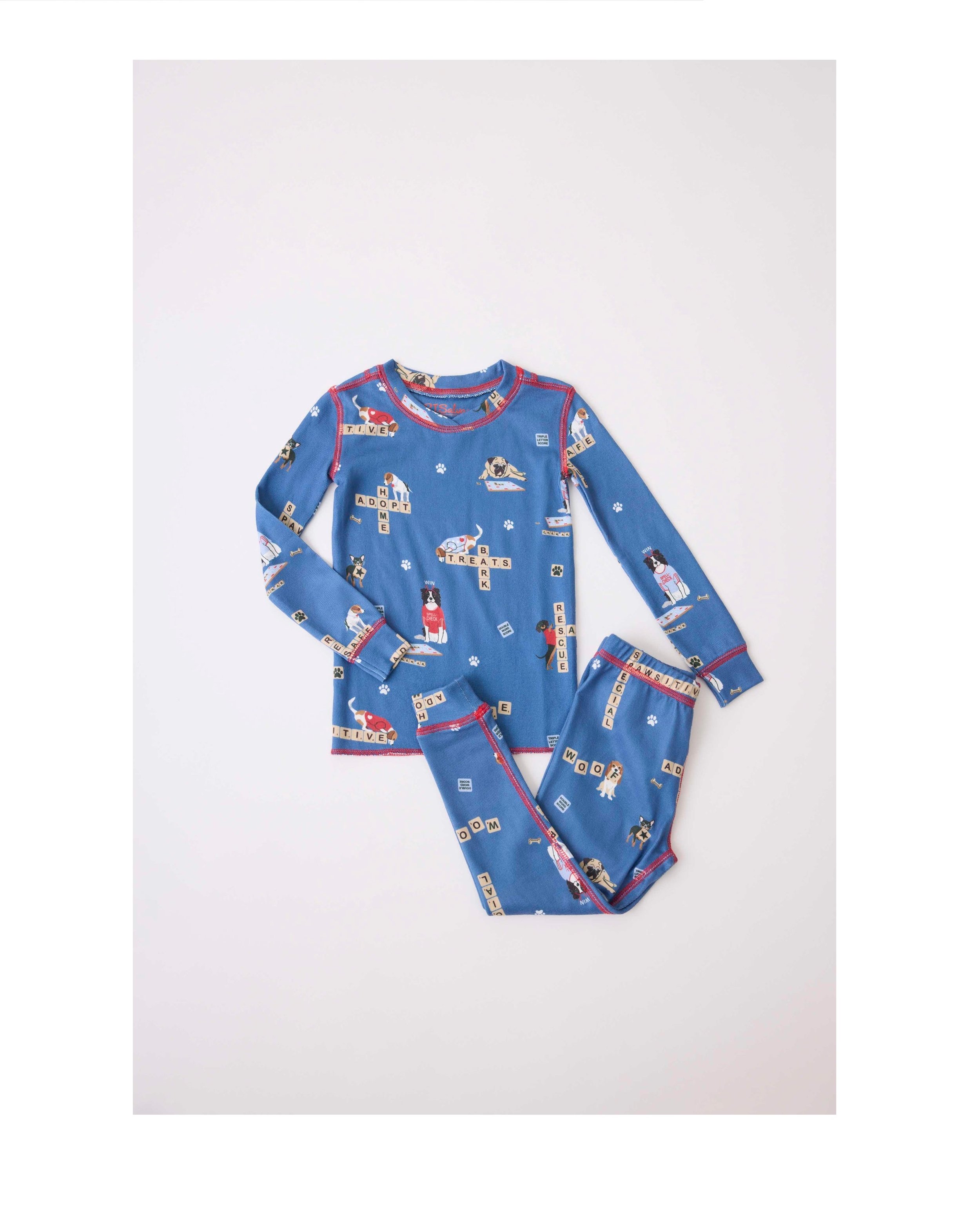 Love Leo Dog Rescue Cozy Kids PJ Set