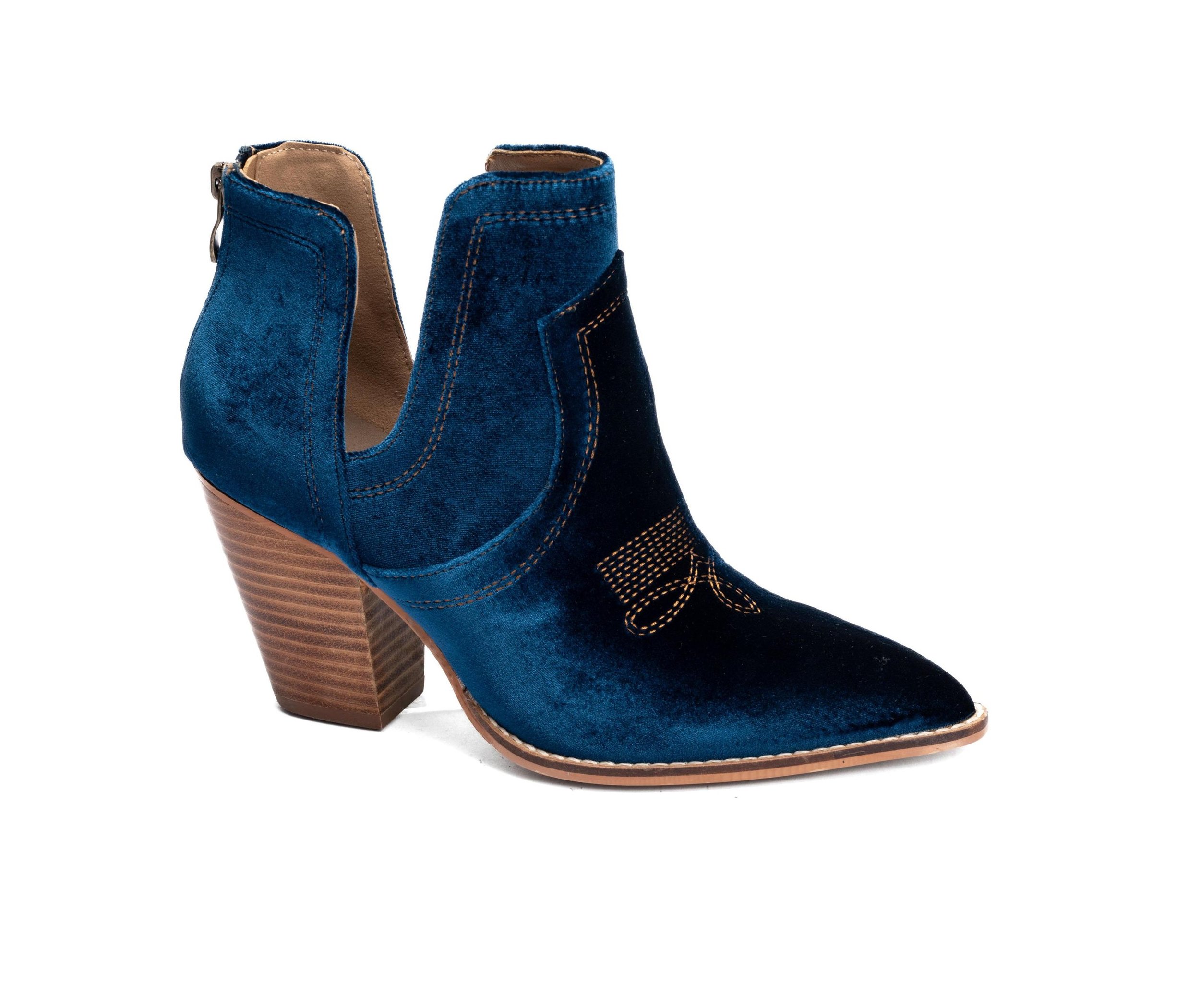 Smoke Show in Teal Velvet