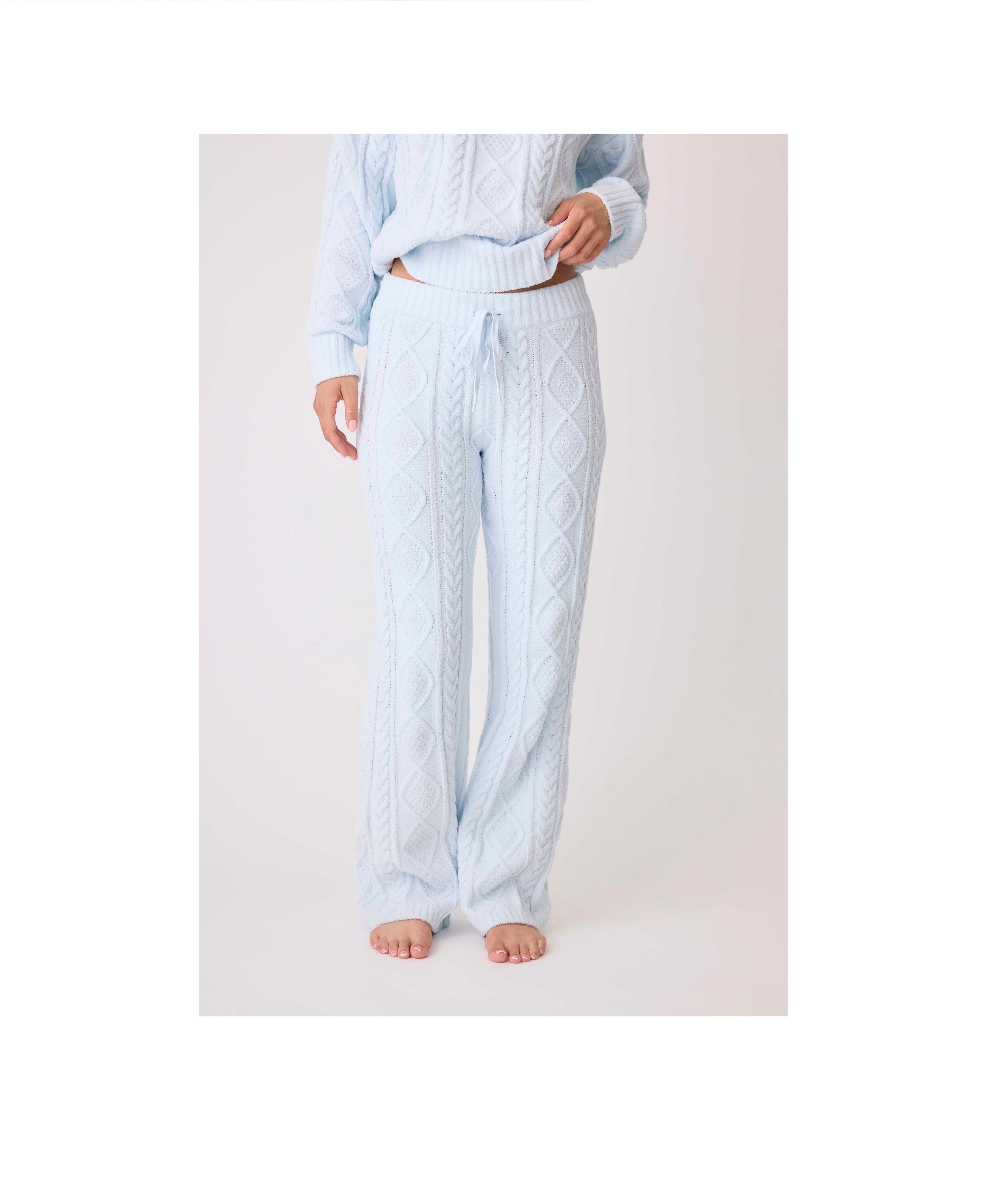 Chenille Cozy Cable Lounge Pant